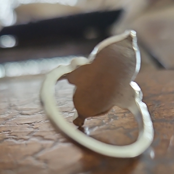 Turquoise Silver Ring - Picture 2 of 6